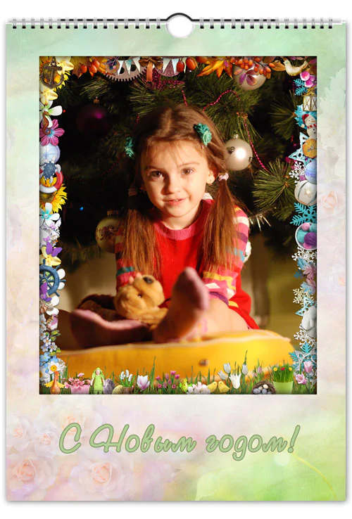 Шаблон Времена года